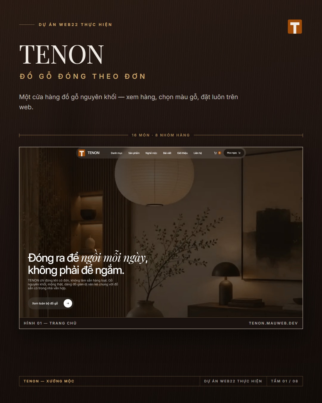 Nội thất gỗ TENON