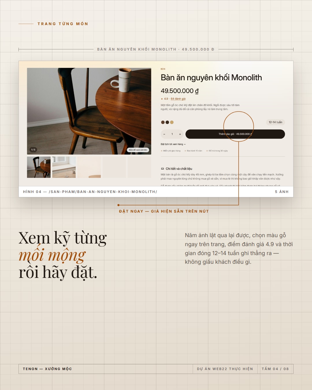 Nội thất gỗ TENON — tấm 4