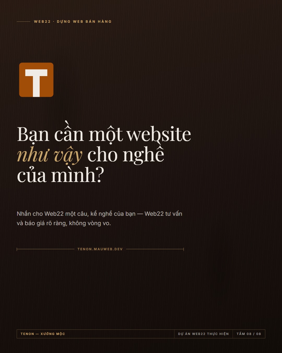 Nội thất gỗ TENON — tấm 8